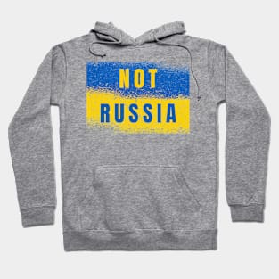 Not Russia I Stand With Ukraine Hoodie